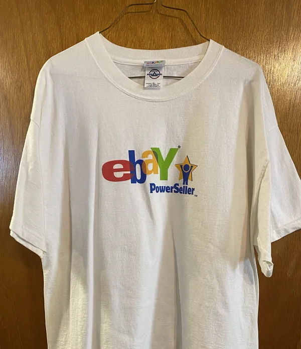 eBay PowerSeller T-shirt sent to Todd Hayes by eBay